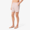 STRIPED MID LENGTH SWIM SHORTS WHITE / MIAMI (1IZ)