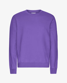  CLASSIC ORGANIC CREW NECK SWEATSHIRT ULTRA VIOLET