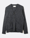 BUCKLEY CARDIGAN GREY BASKET WEAVE