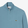 1/4 ZIP COTTON KNIT ARAL 57I
