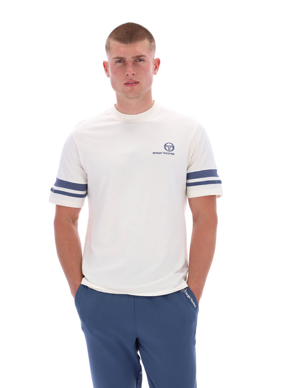 FRANKIE T-SHIRT GARDENIA / VINTAGE INDIGO (311)