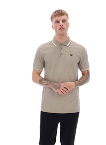 SOREN 2 SS POLO VINTAGE KHAKI