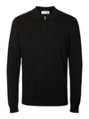 BERG HALF ZIP BLACK