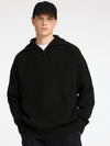 DRY LS KNIT RLX 1/2 ZIP BLACK