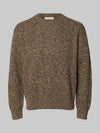 TILUM LS KNIT RLX CREW TURKISH COFFEE
