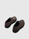 HOLGER SUEDE BOAT SHOE DARK GREY