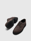 HOLGER SUEDE BOAT SHOE DARK GREY