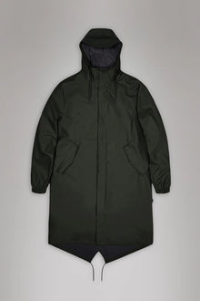  FISHTAIL LONG PARKA GREEN
