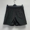 CRINKLE NYLON MID LENGTH SWIM SHORTS BLACK 0819 (BEH)