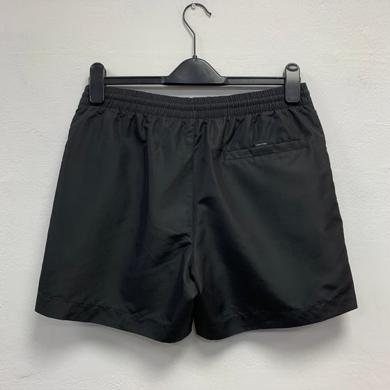 MID LENGTH DRAWSTRING SWIM SHORTS BLACK 0812 (BEH)