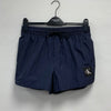 CRINKLE NYLON ‘RUNNER’ SWIM SHORTS NAVY IRIS 0820 (DCA)