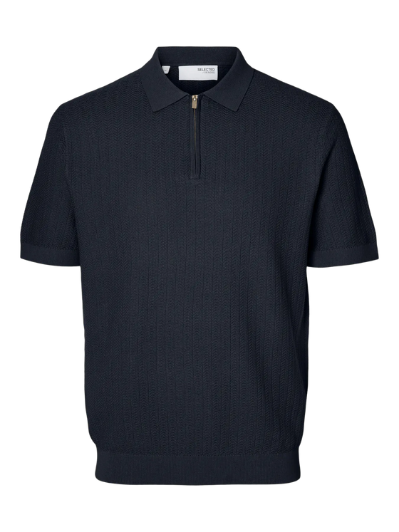 CRAN STRUCTURE ZIP POLO NAVY