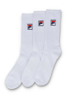  GOAT SOCKS WHITE - 3 PACK