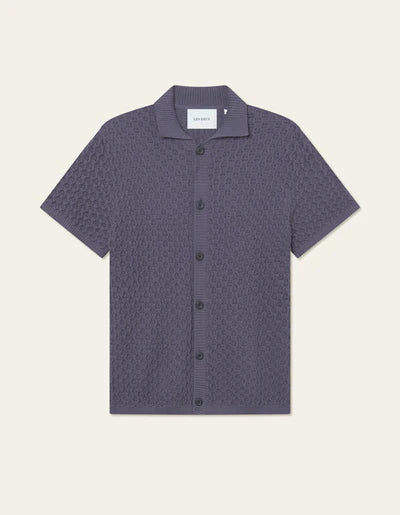 GESPERTUS KNIT SHIRT GRAYSTONE