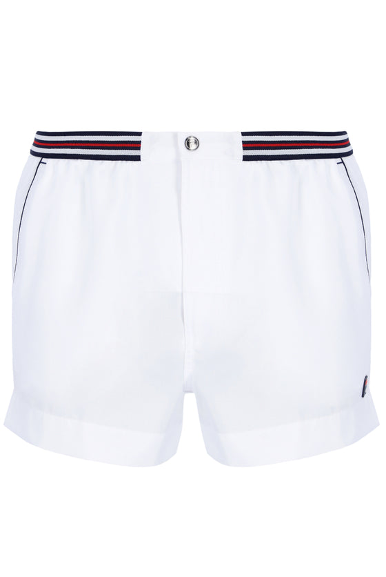 HIGH TIDE TENNIS SHORTS WHITE