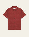 HECTOR ANGLAISE SHIRT FIRED BRICK