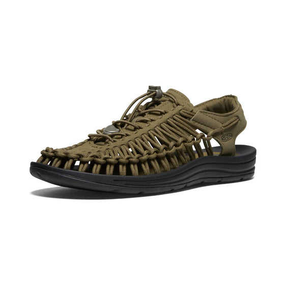 UNEEK TWO CORD SANDALS DARK OLIVE / BLACK