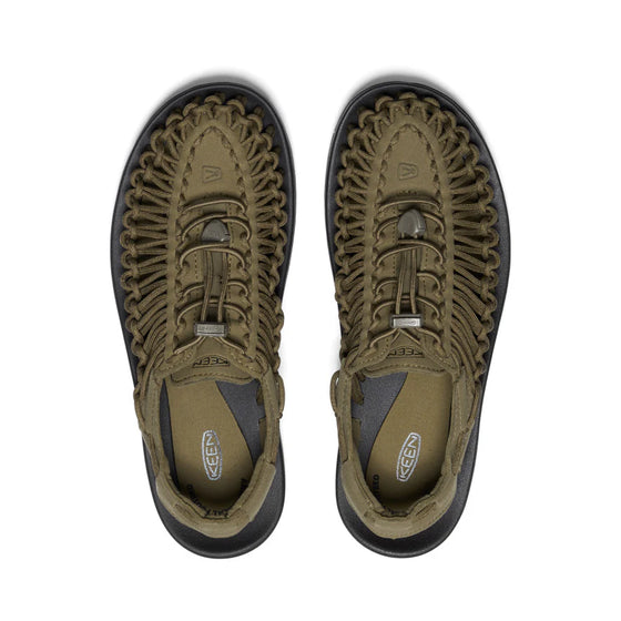 UNEEK TWO CORD SANDALS DARK OLIVE / BLACK