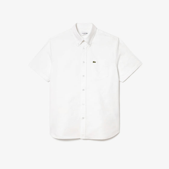 CH1917 S/S REGULAR FIT OXFORD SHIRT WHITE (001)