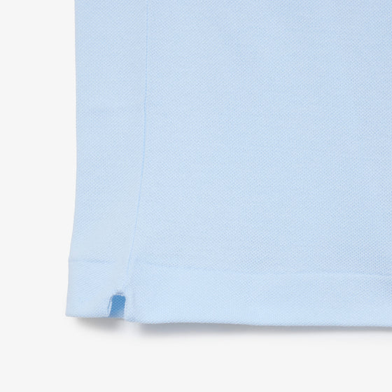L.12.12 CLASSIC FIT PIQUE POLO SHIRT RILL BLUE (T01)