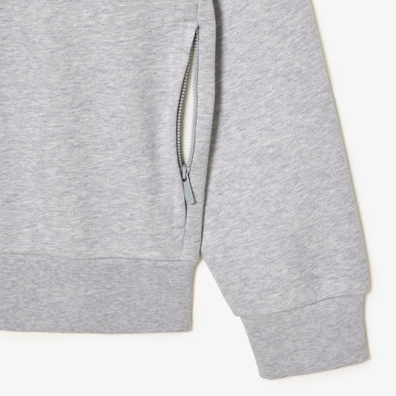 SH9622 ZIP THROUGH SWEAT SILVER CHINE (CCA)