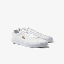  LEROND PRO LEATHER TRAINERS WHITE (GOLD CROC)