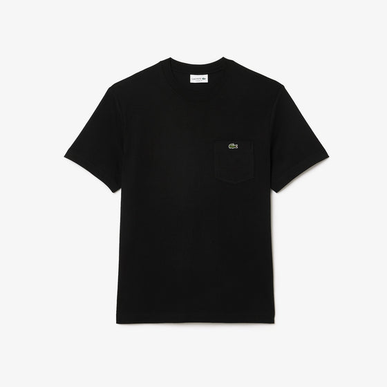 TH2827 CHEST POCKET CLASSIC FIT T-SHIRT BLACK (031)