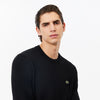 AH1985 COTTON CREW NECK KNIT BLACK (031)