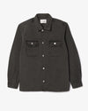 CH3468 DENIM OVERSHIRT WASHED BLACK (I8W)