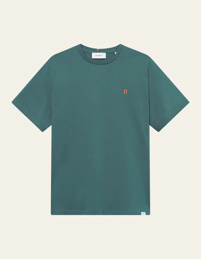 NORREGAARD CREW NECK T-SHIRT PACIFIC OCEAN