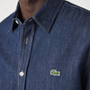 ORGANIC COTTON DARK WASH DENIM SHIRT QJH