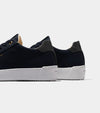ZUMA GOMMA LEATHER TRAINER NAVY
