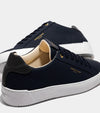 ZUMA GOMMA LEATHER TRAINER NAVY