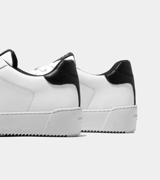 ZUMA PLAIN LEATHER WHITE / BLACK