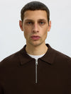 TELLER 1/2 ZIP POLO LS DELICIOSO
