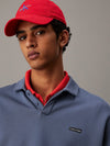 COTTON TERRY LS POLO GRISAILLE (PCP)