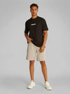 SUMMER TERRY JOG SHORT ALUMINUM (PAH)