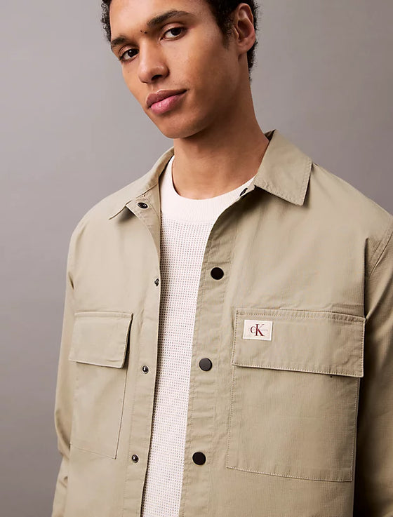 RIPSTOP CARGO OVERSHIRT LAUREL OAK