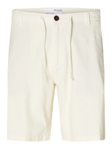  BRODY LINEN SHORTS CLOUD DANCER