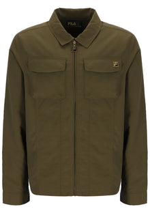  KASA OVERSHIRT ZIP DARK OLIVE