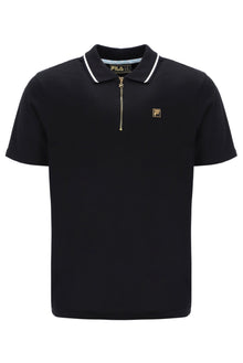 LEMAR SS POLO BLACK/EGRET (001)