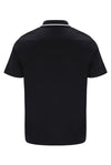 LEMAR SS POLO BLACK/EGRET (001)