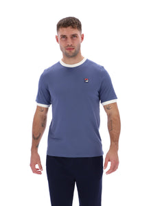  MARCONI T-SHIRT INDIGO / GARDENIA (580)