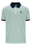 BB1 SS POLO SURF SPRAY / NAVY / WHITE (359)