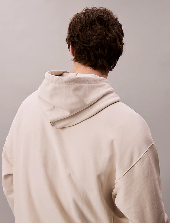 PREMIUM TERRY HOODIE CHALK (67U)