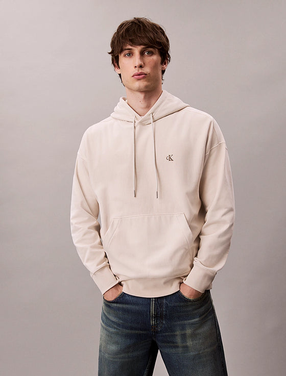 PREMIUM TERRY HOODIE CHALK (67U)