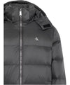HOODED DOWN PUFFER ASPHALT (BAC)