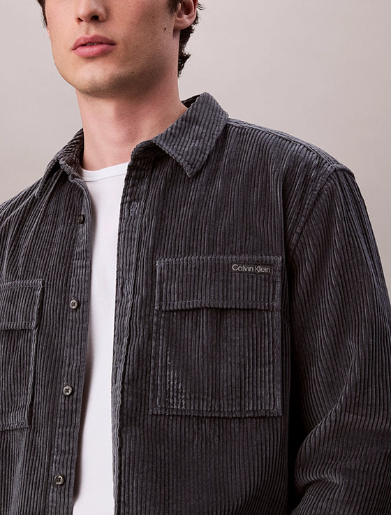 CORDUROY OVERSHIRT HARLEM NIGHT BLUE WD7