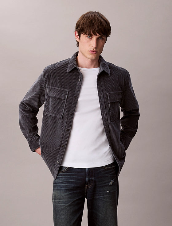 CORDUROY OVERSHIRT HARLEM NIGHT BLUE WD7