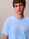 NEW YORK T-SHIRT BLUE DESCENT C32